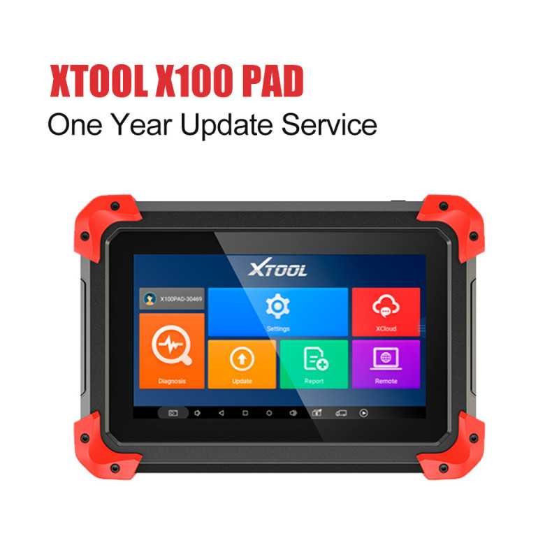 XTOOL X100 PAD2/PAD2 Pro/PAD3 One Year Update Service