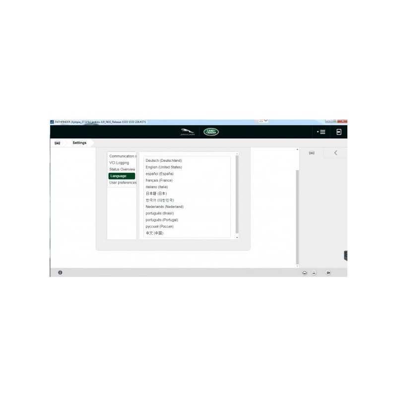JLR DoiP VCI Pathfinder Diagnostic Software 2022