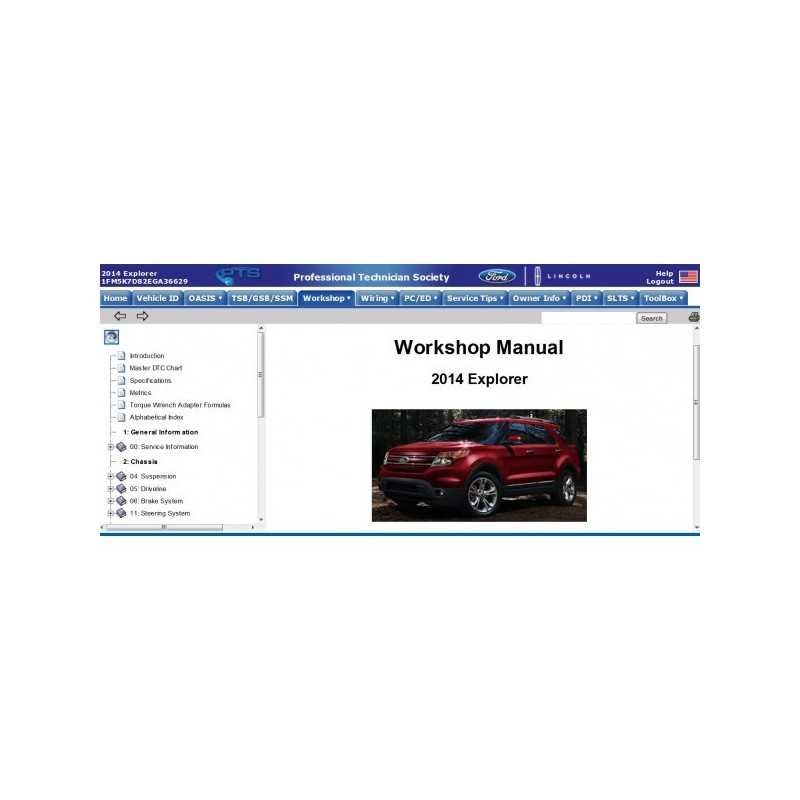Ford PTS (Professional Technician Society)  one year Software