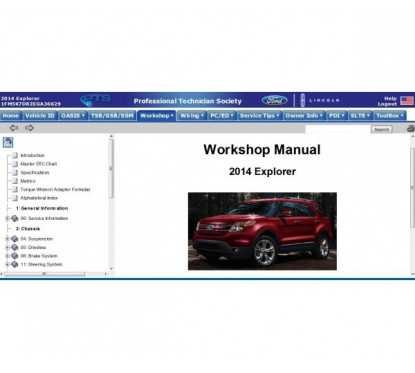 Ford PTS (Professional Technician Society)  one year Software