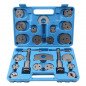 22pc Brake Caliper Piston Wind Back Tool Kit Mega ME01027B