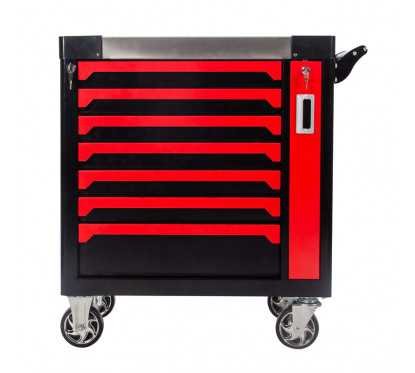 copy of Mega Mechanic tool cart with 3 shelves and Double Sided Pegboard