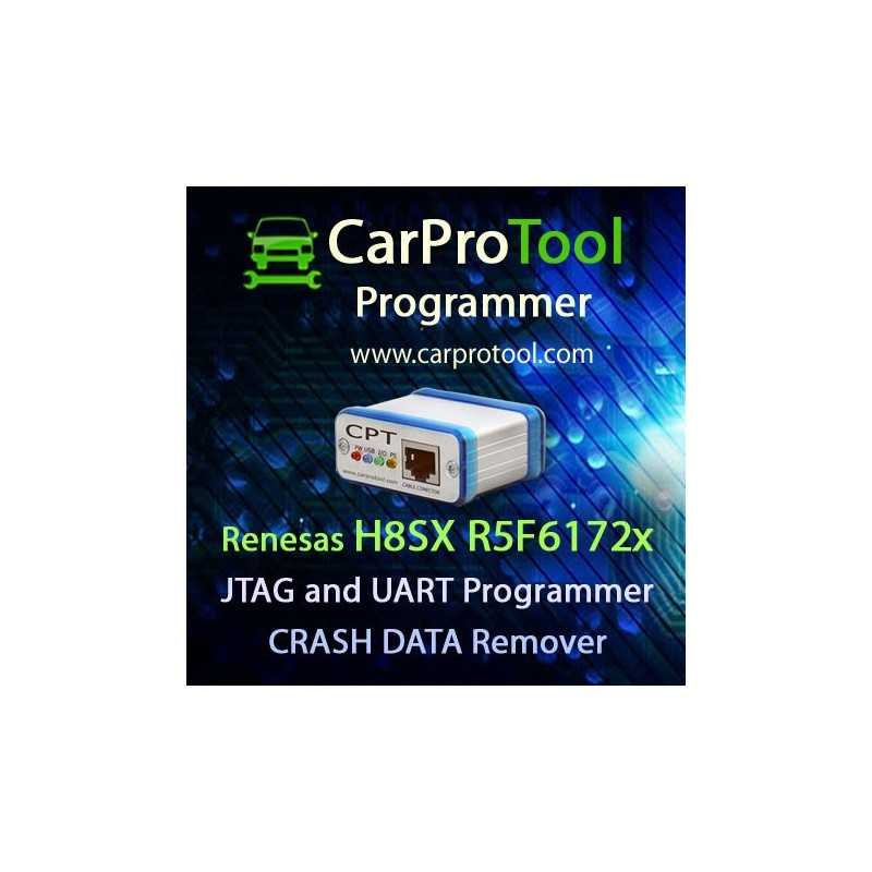 RENESAS H8SX R5F6172X JTAG UART CAN PROGRAMMER CRASH DATA REMOVER﻿. ACTIVATION FOR CARPROTOOL.