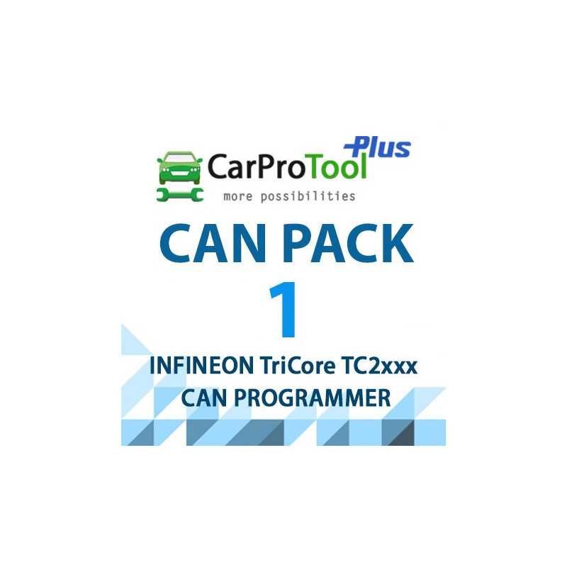 CPT CAN PACK1 FORD, MAZDA, NISSAN 2018+ INFINEON TRICORE TC2XX OBD2 CAN PROGRAMMER