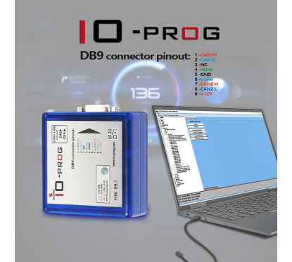IO-PROG IO Prog Opel GM ECU Programmer via OBD / on Bench