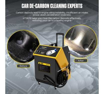 AUTOOL HTS678 Walnut Sand Blaster Cleaner Car Engine Carbon Deposition Cleannin