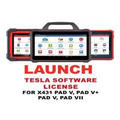 Launch Tesla Software License For PAD V / PAD 5 , PAD V+ / PAD 5+, PAD VII / PAD 7