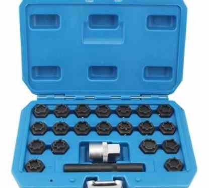 مجموعة مفاتيح صواميل عجلات خاصة من 22 قطعة لمركبات أودي ME13007B