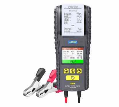 AUTOOL BT860 12-24V Battery Tester with Printer & Temperature