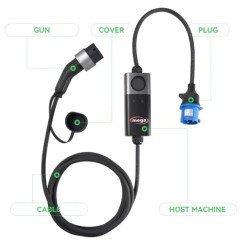 BYD 7KW GBT port car charger with WIFI