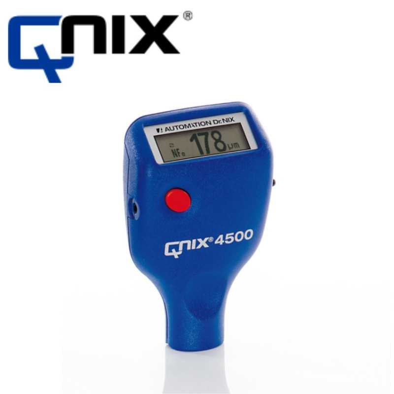 جهاز فحص صبغ السيارات الاحترافي QNix® 4500 مع مجس مدمج مزدوج Fe 3 mm/NFe 3 mm