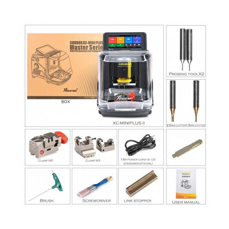 Xhorse Condor XC-MINI Plus II Key Cutting Machine