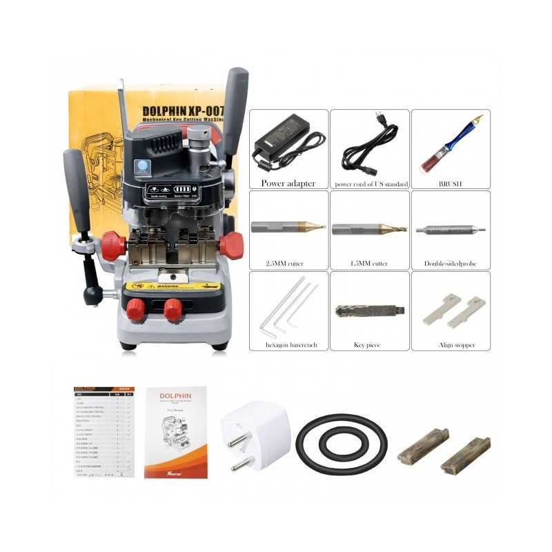 Key Dimpling Machine Xhorse Condor Dolphin XP-007 Manually Key Cutting Machine For Laser ...
