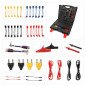 AUTOOL 92PCS Automotive Circuit Test Leads Kit, Multimeter Test Leads Kit with Carrying Case