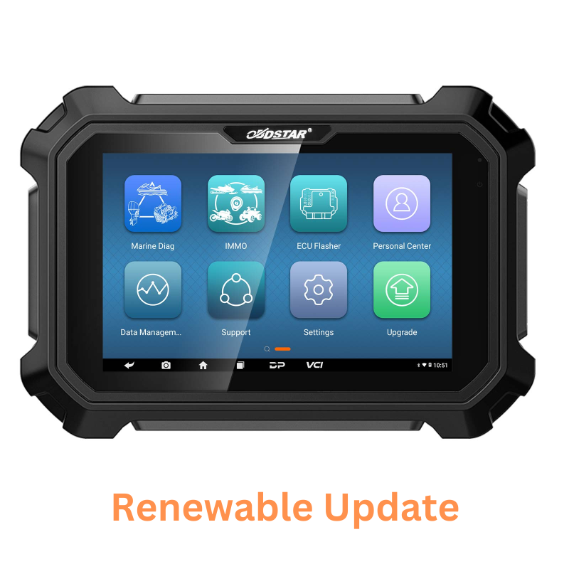 Update Service OBDSTAR D800 A+B+C+D Full Version