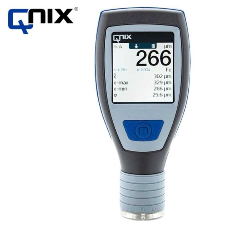 جهاز قياس سمك الطلاء QNix® 5500 مع مجس مزدوج مدمج Fe 5 مم/NFe 3 مم