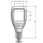 copy of QNix® 4200 Car Paint Inspection Device with Integrated Probe Fe 3 mm