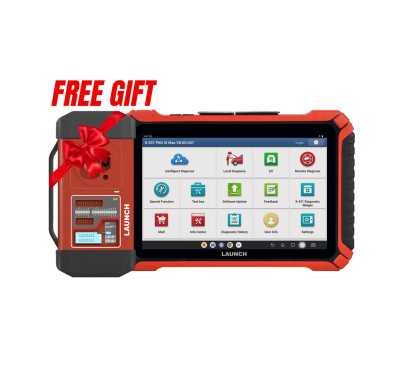 Launch PAD 9 LINK High-end Flagship Diagnostic Tool & Free X-PROG 3 Advanced Immobilizer and Key Programming Module Gift