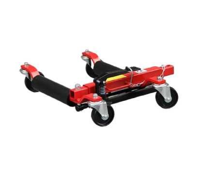 Mechanical car moving device, car dolly cart , mobile trailer frame, moving vehicle, lifting and shifting tool wheel mover