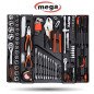 MEGA 85-Piece Tool Set with Metal Box