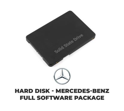 SSD Hard Disk - Mercedes Package ,VCX DoIP Device , license and Software