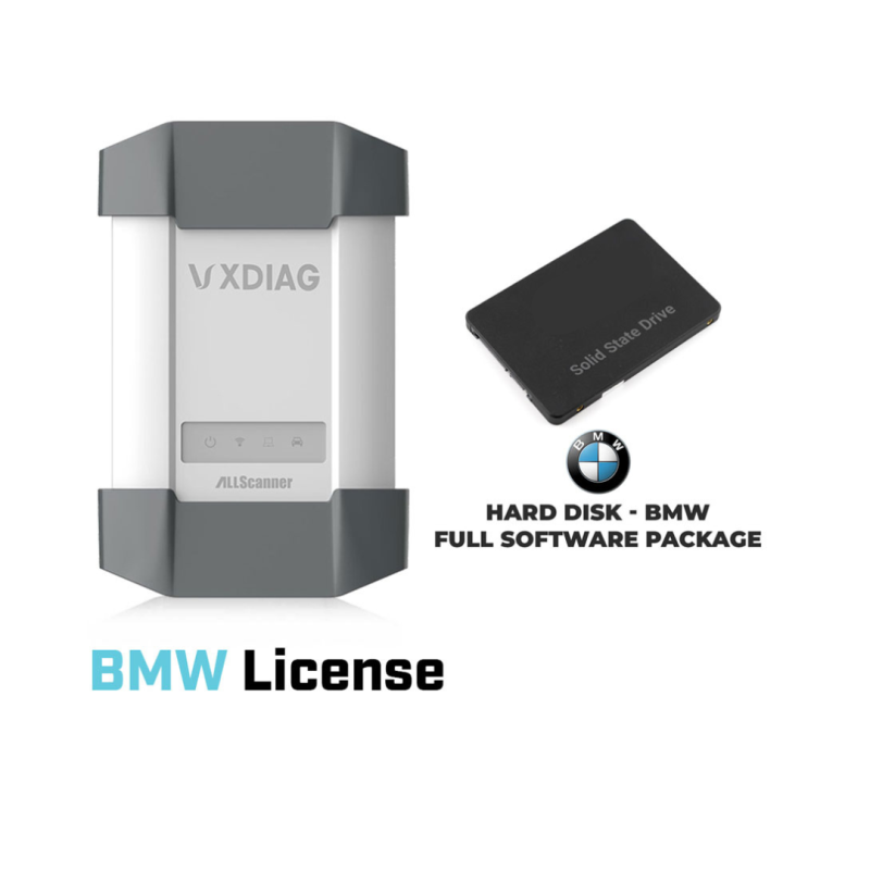 copy of SSD Hard Disk - BMW Package ,VCX SE Device , license and Software