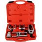 5pcs Front End Service Set Steel Tool Kit Ball Joint Separator Pitman Arm Puller Removal Kit for BMW Vehicle Tools Set