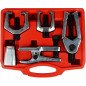 5pcs Front End Service Set Steel Tool Kit Ball Joint Separator Pitman Arm Puller Removal Kit for BMW Vehicle Tools Set