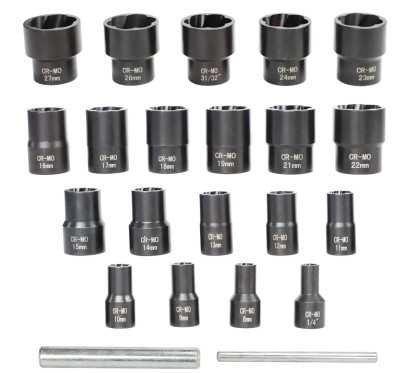 22 pcs Anti-Theft Screws Removal and Install Socket Sleeve