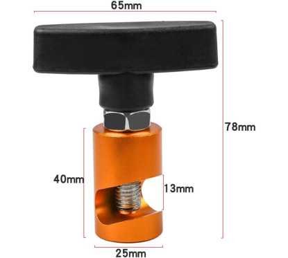 Car hood hydraulic rod fixing tool