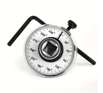 1/2" Dr Torque Angle Gauge For Torque Wrench 0-360 Degrees