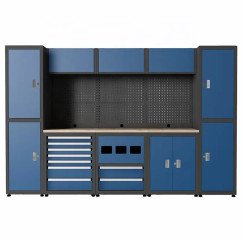 6 Units Metal Steel Rolling Tool Box For Workshop Garage Cabinets