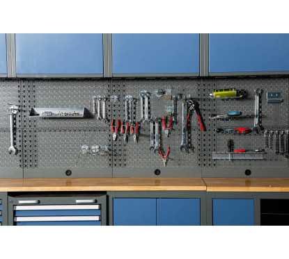 6 Units Metal Steel Rolling Caja De Herramientas Para Taller Garage Cabinets