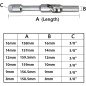 Extra Long Glow Spark Plug Socket Set 3/8" Drive with Universal Joint