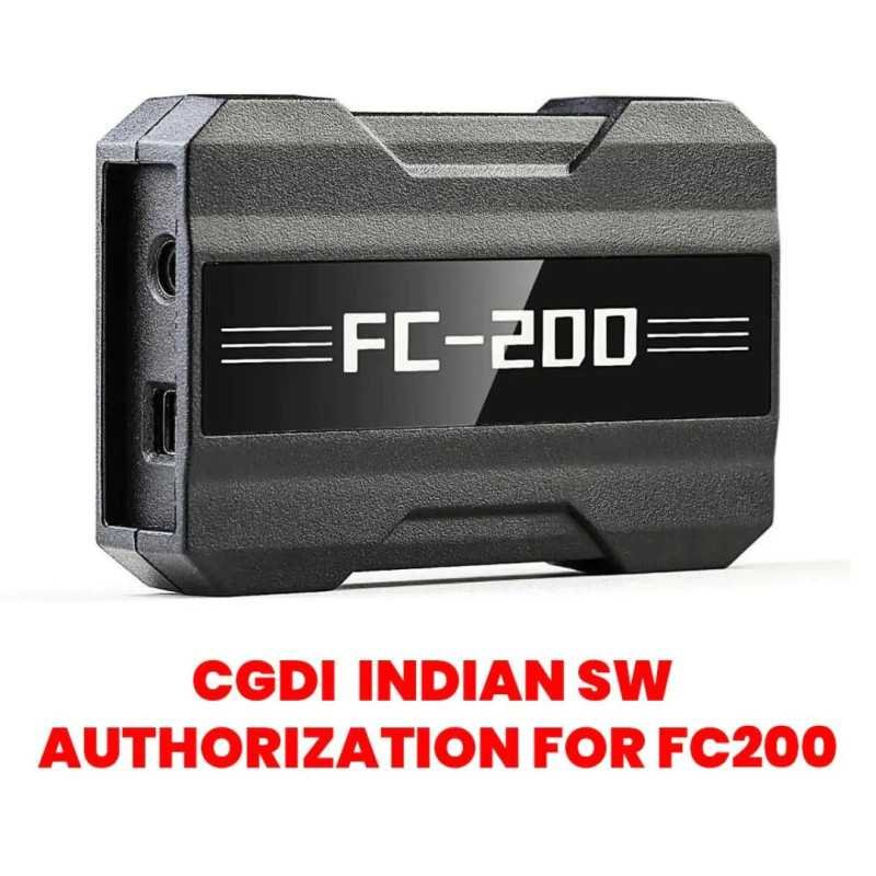 CGDI FC200 Indian SW Authorization for FC200 (A1000006 – A1000010 – A100000C)