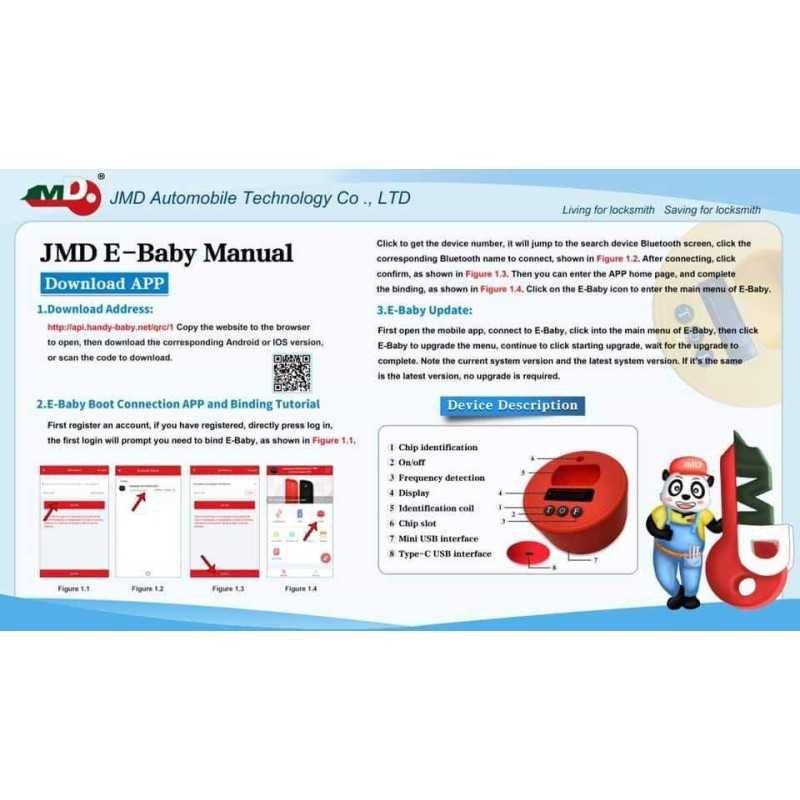 JMD E-Baby E Baby Key Programmer Generator
