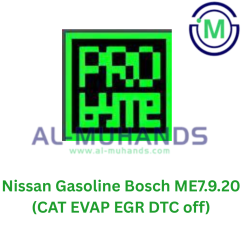 ProBYTE Nissan Gasoline Bosch ME7.9.20 (CAT EVAP EGR DTC off)