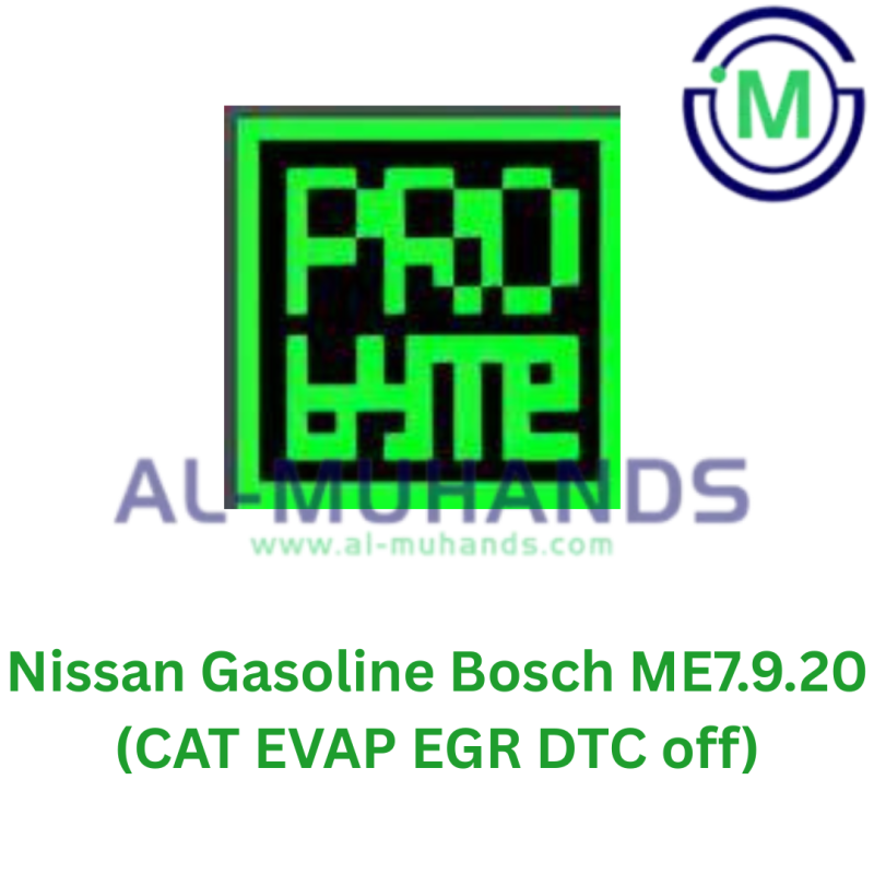 ProBYTE Nissan Gasoline Bosch ME7.9.20 (CAT EVAP EGR DTC off)