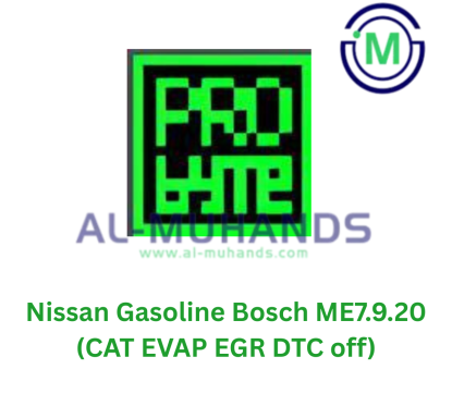 ProBYTE Nissan Gasoline Bosch ME7.9.20 (CAT EVAP EGR DTC off)