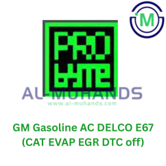 ProBYTE GM Gasoline AC DELCO E67 (CAT EVAP EGR DTC off)