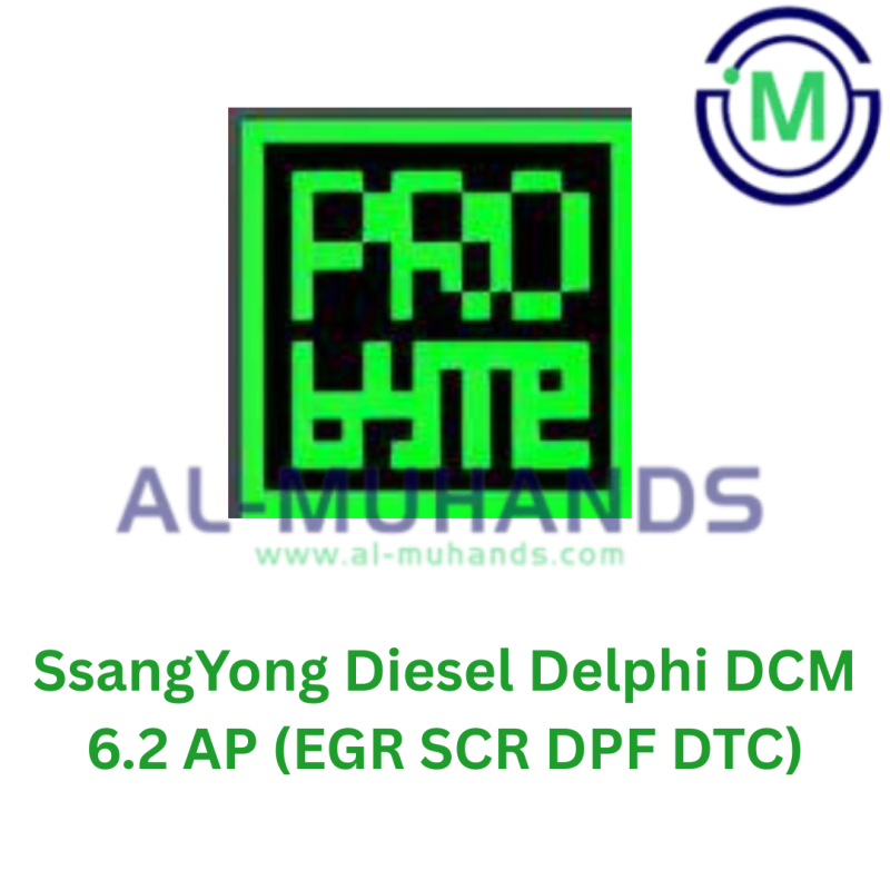 ProBYTE SsangYong Diesel Delphi DCM 6.2 AP (EGR SCR DPF DTC)