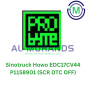 ProBYTE Sinotruck Howo EDC17CV44 P1158901 (SCR DTC OFF)