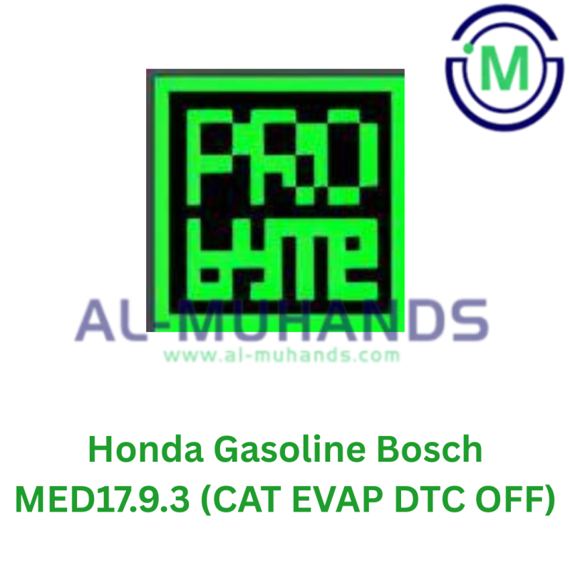 ProBYTE Honda Gasoline Bosch MED17.9.3 (CAT EVAP DTC OFF) ProBYTE Honda Gasoline Bosch MED17.9.3 (CAT EVAP DTC OFF)