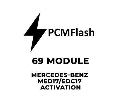 PCMflash - 69 Module Mercedes-Benz MED17 / EDC17 Activation