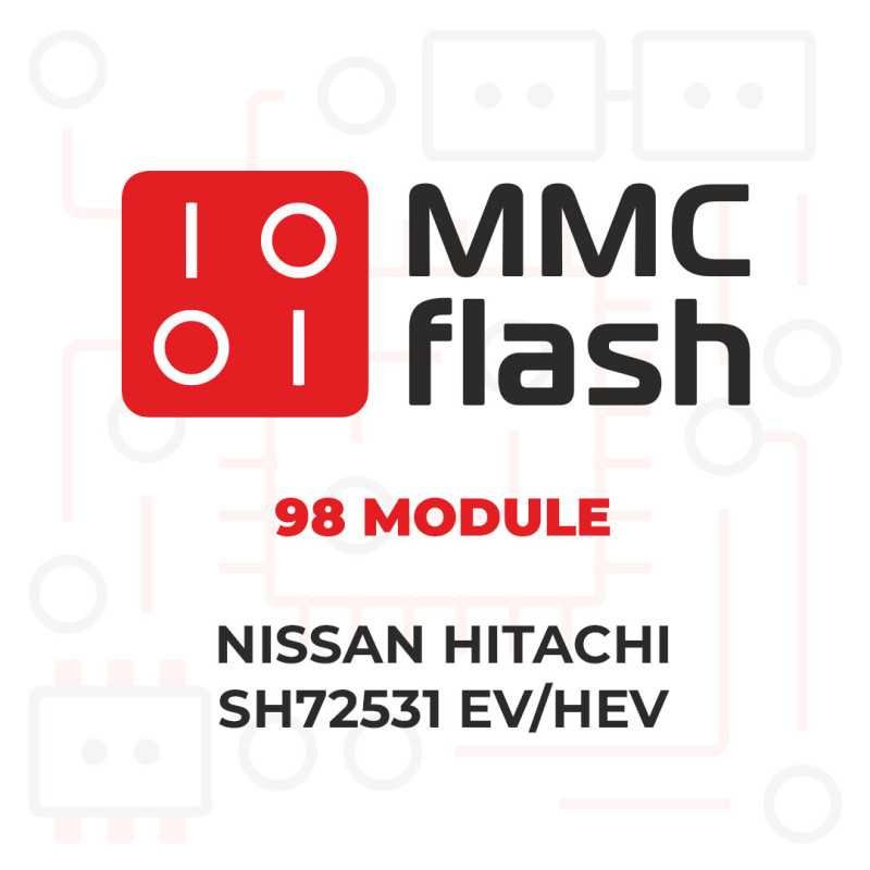 MMCFlash Module 98 Nissan Hitachi SH72531 EV/HEV