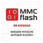 MMCFlash Module 98 Nissan Hitachi SH72531 EV/HEV