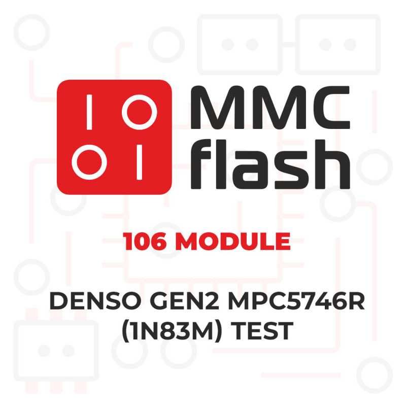 MMCFlash Module106 Denso Gen2 MPC5746R (1N83M) test