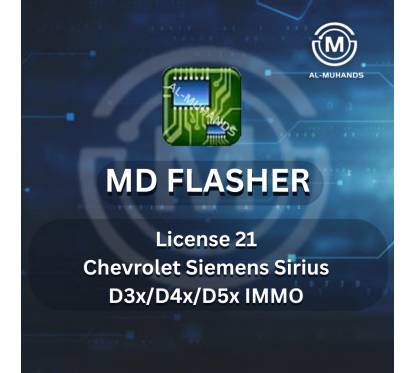 MD Flasher License 21 - Chevrolet Siemens Sirius D3x/D4x/D5x IMMO