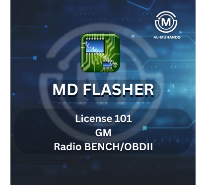 MD Flasher License 101 - GM Radio BENCH/OBDII