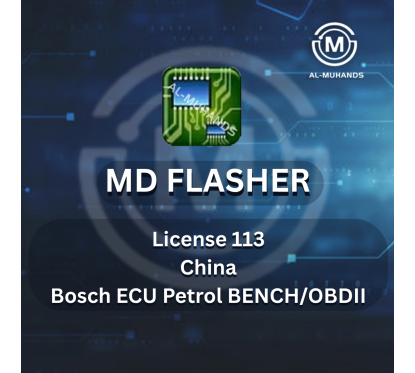 MD Flasher License 113 - China Bosch ECU Petrol BENCH/OBDII